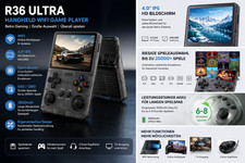R36 Ultra Handheld WIFI Game Player – Die ultimative Retro-Gaming Konsole 2 Go