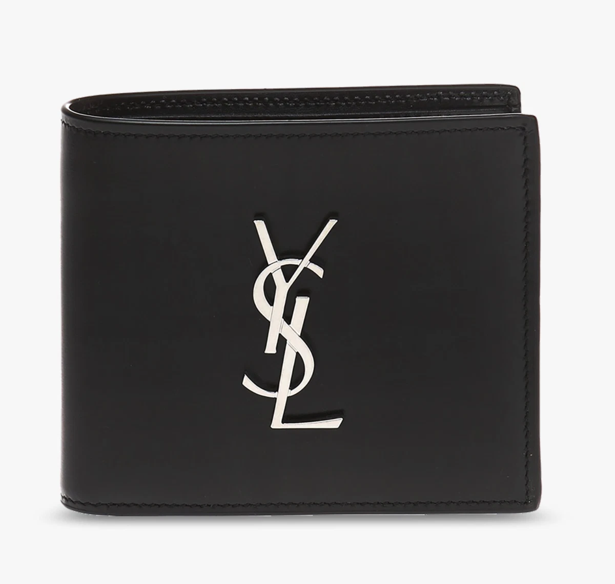 Saint Laurent Black Leather Wallets for Men for sale | eBay