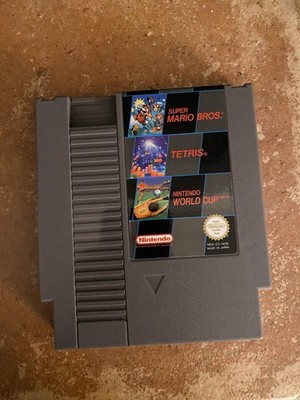 3 in 1 Super Mario Bros. | Tetris | World Cup für Nintendo NES Spiel Modul   