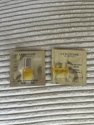 L'Occitane Immortelle Divine Samples Youth Oil Mini  Packets  1ml (frppl