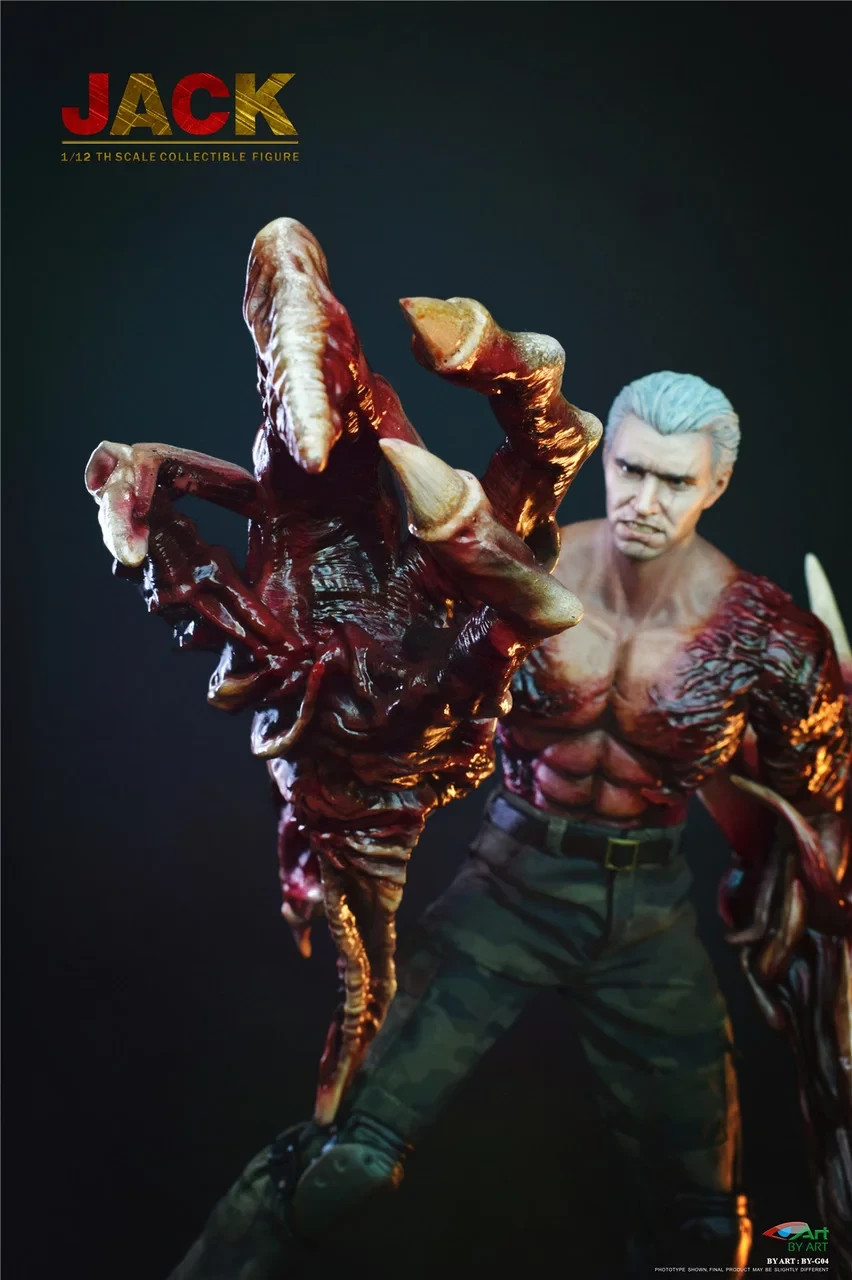 Figurine Jack Krauser Resident Evil de BY-ART édition sculptée 1/12 - 4