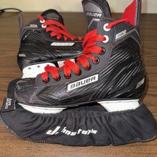 Bauer Junior Hockey Skates NS Size 1 With Blade Guard Lightspeed Pro II