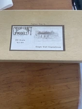 Gloor Craft 422 HO Scale Craftsman Series Single Stall Engine house Kit