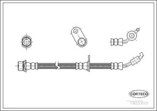 Flexible de frein Toyota RAV4 II