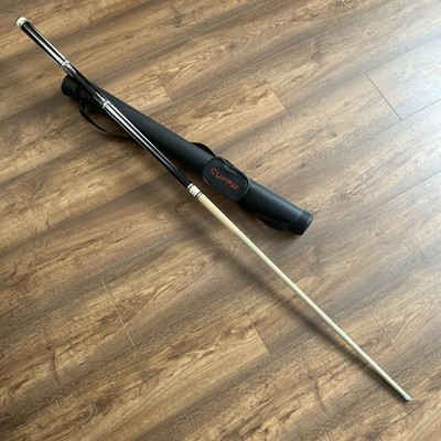 Cuppa 58'' Pool/Snooker/Billard zweiteiliges Queue mit Koffer