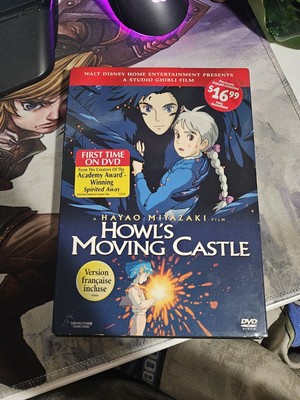 Howl's Moving Castle (DVD 2004) W/ Slipcover Studio Ghibli Hayao Miyazaki 