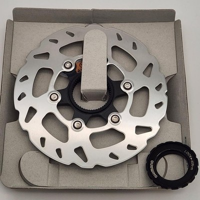 Shimano SLX SM-RT70-SS 140mm Center Lock Disc Brake Rotor Silver OPEN PACKAGE