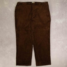 Vintage Jumbo Cord Trousers W36 L28 Men's Brown Corduroy