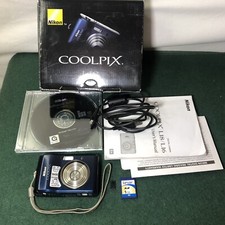 Nikon COOLPIX L18 8.0MP Digital Camera Blue W/ 1GB SD Card, Box, Cable  More