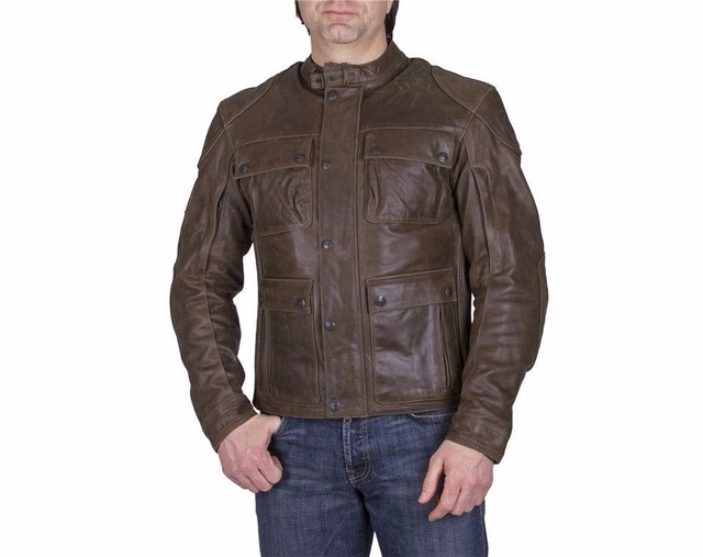 Indian Motorcycle S Mens Benjamin Leather Jacket Brown Xl 286370314