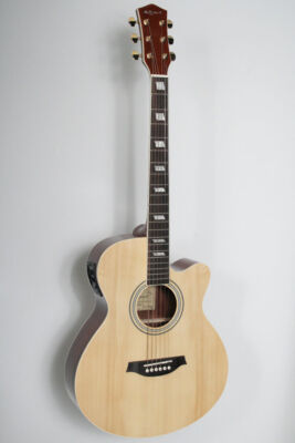 Wali-s-NA, 41` Mini Jumbo Git., EQ-Fishman, MH-Wilkinson, Decke: Fichte massiv,