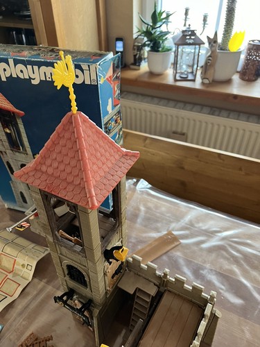 Playmobil 3445 Schuldturm Vintage Ritter Burg mit OVP Verpackung - Bild 8 von 11