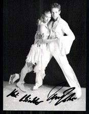 Kati Winkler u. Rene Lohse Autogrammkart Original Signiert Eiskunstlauf +A 88330
