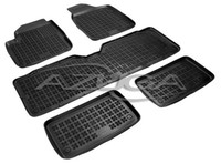 3D Gummi-FußMatten FüR Seat Alhambra/Vw Sharan/Ford Galaxy 3 Reihen Gummimatten