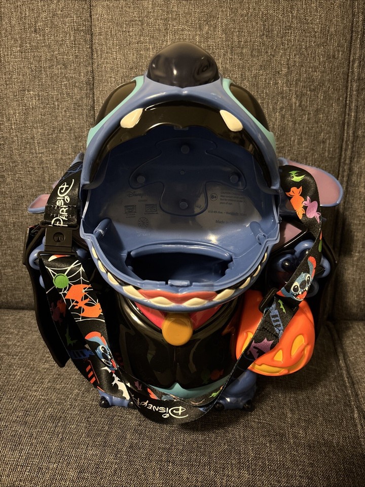 Disney Parks Halloween Stitch Popcorn Bucket Disneyland eBay