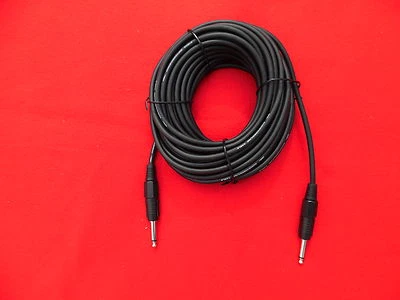 CABLE JACK 10m 6,3mm MONO AUDIO PATCH CABLE 10m cable señal músico NUEVO