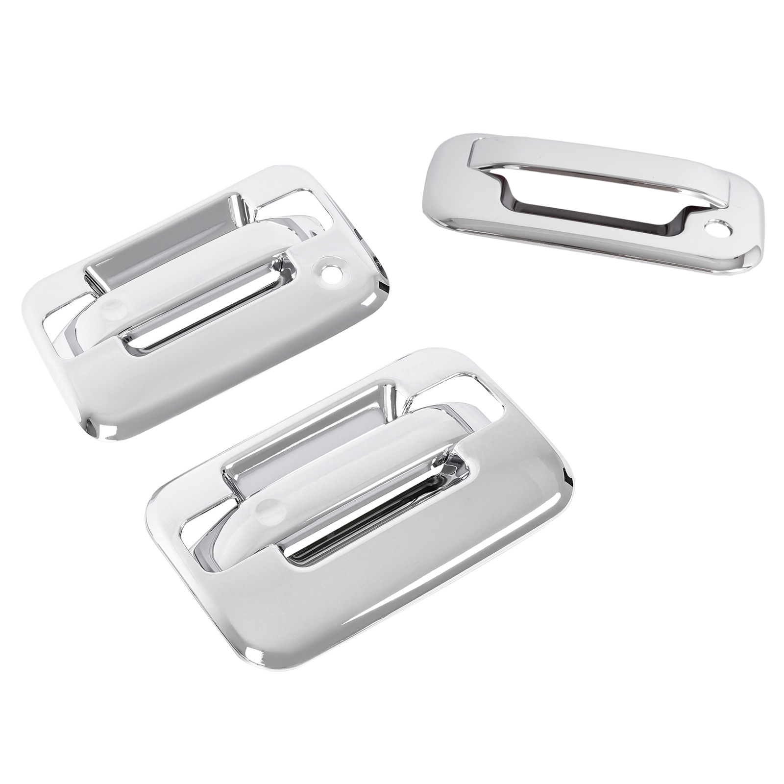 Fits 2004-2014 Ford F-150 F150 Chrome 4 Door Handle + Tailgate Handle Covers