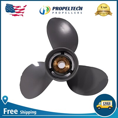13 x 19 Outboard Boat Propeller For Honda 60-130HP 15 Spline OEM 58130-ZW1-019AH