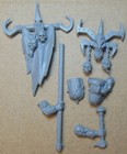 Warriors of Chaos Marauders - Command Standard & Drum (a) Bits Kitbash Warhammer