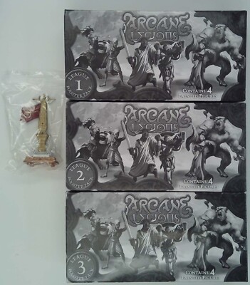 Arcane Legions League Booster Packs (#1, 2, 3) & CHALICE BANNER/FLAG
