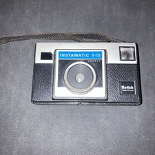 Vintage 1970's Kodak Instamatic X-15 Point  Shoot 126 Film Camera