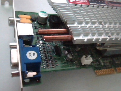 AGP Video Graphics Card OdBA Fanless SP7100Rev B4 Thermaltake - Picture 4 of 8