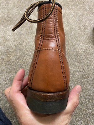 Red Wing Heritage 9022 Beckman Brick Settler Leather Lug Sole Boot