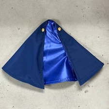 SU-BK-BL: 1/12 Blue Wired cape  for Marvel Legends Black Knight, Mythic Legions