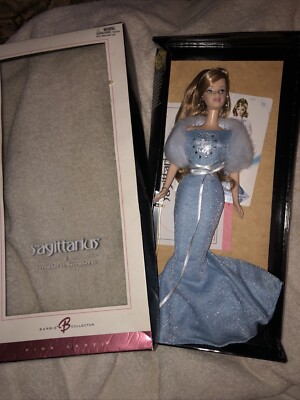 Vintage Sagittarius Barbie Doll Zodiac Coll Pink Label 2004 Mattel npw No Insert