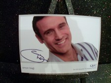 Simon Biagi Pre-Print QVC Original Cast Card . Tv Actor Model Presenter