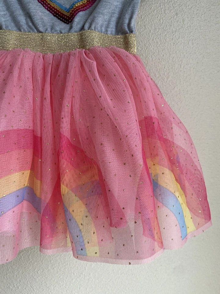 Toddler Girl Dress, 24 Months, Love Pattern  - Image 4 of 4