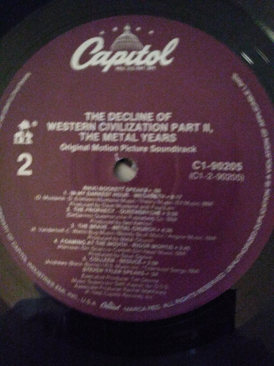 DECLINE OF WESTERN CIVILIZATION PT II: The Metal Years LP C1-90205