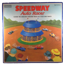 Vintage Tin Toy Schylling Collectors Series Speedway Auto Racer