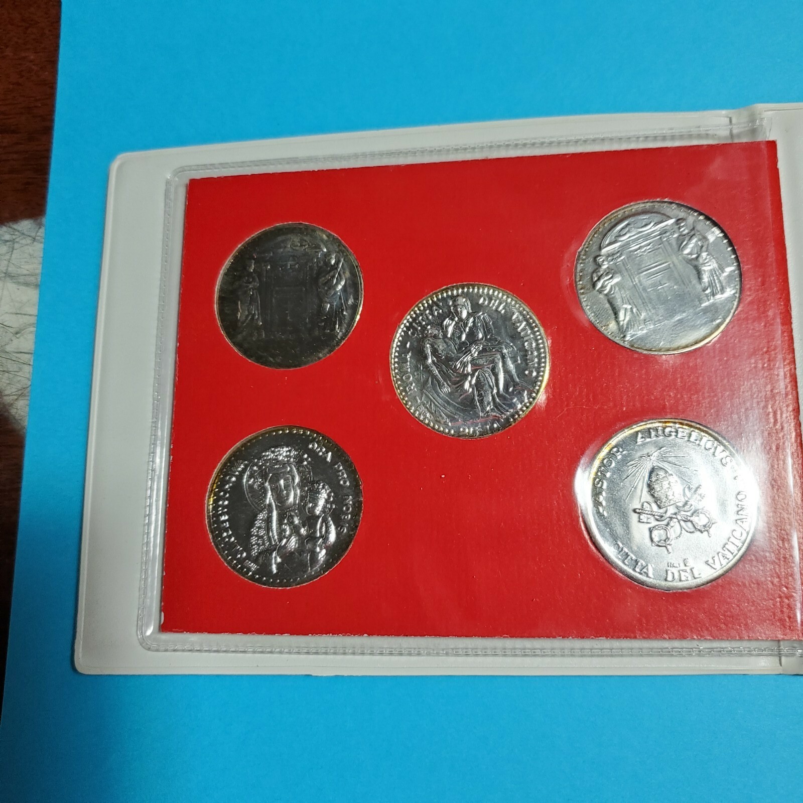 Souvenir Vaticano 5 Coins Set I Papi Nella Storia 19391998 Vatican City eBay
