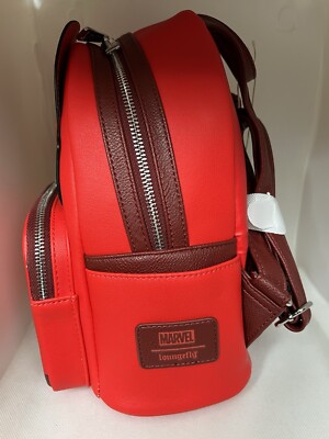Marvel Daredevil Loungefly Bag Red Backpack Purse Handbag 