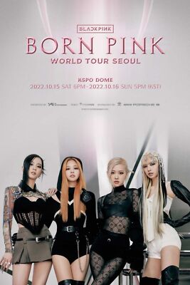 BLACKPINK BORN PINK WORLD TOUR SEOUL OFFICIAL MD LUCKY DRAW EVENT