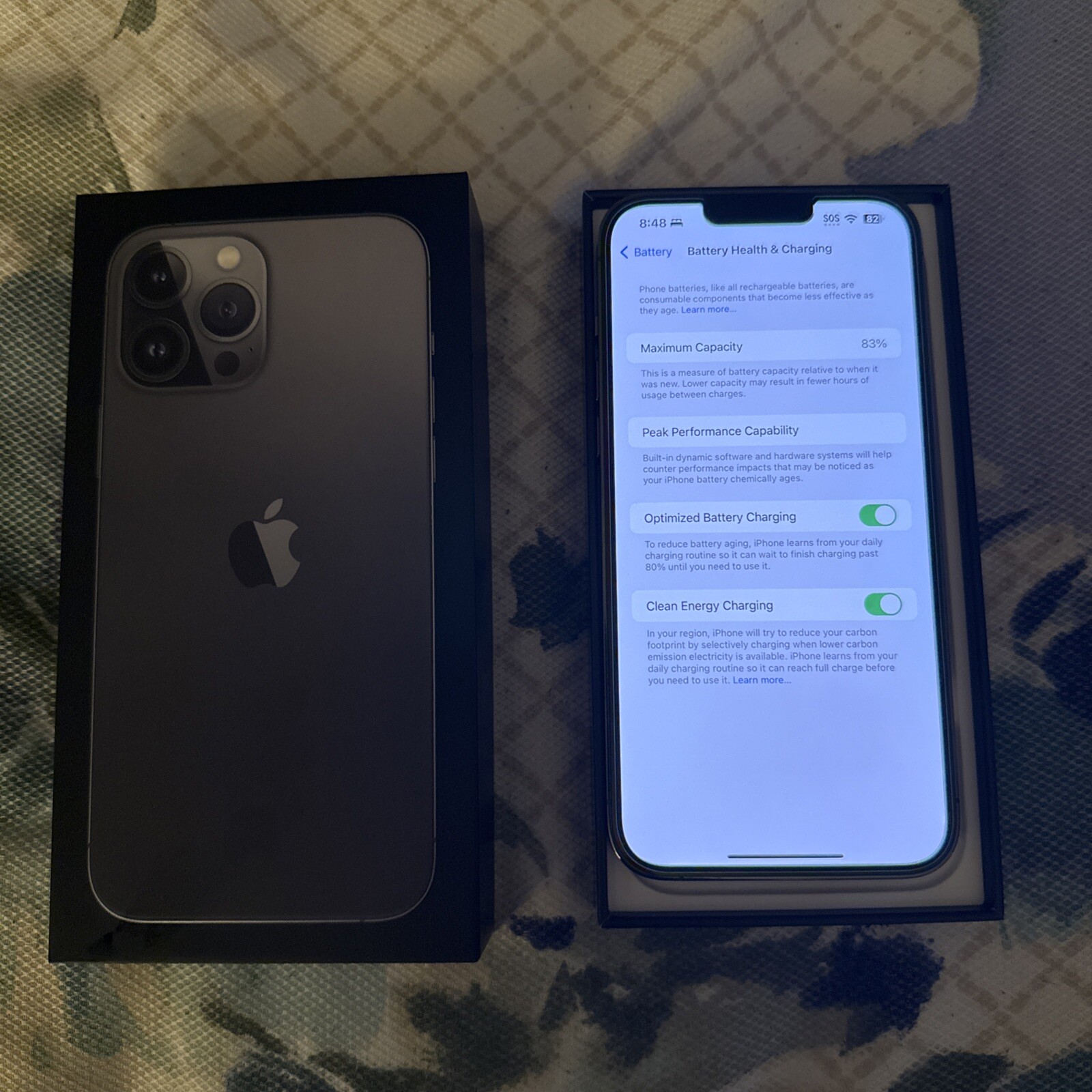 APPLE IPHONE 13 PRO MAX UNLOCKED USED