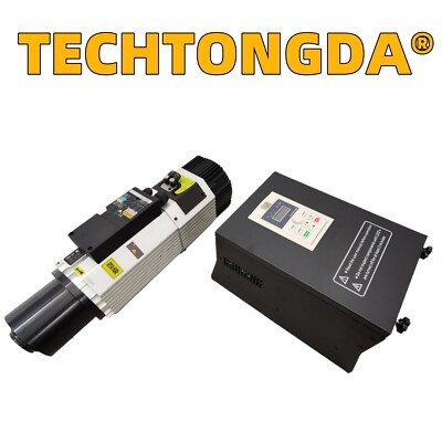 220V 9KW ISO30 ATC Air Cooled Spindle Motor Automatic Tool Change