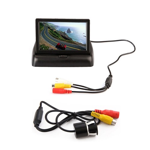 podofo 4.3 foldable car tft lcd monitor supplier
