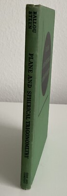 Plane and Spherical Trigonometry with Tables- 1st Ed.-Ginn- Ballou, Steen - 1943
