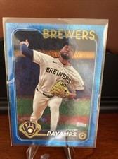 2024 Topps Update Series - Blue Holo Foilboard #US153 Joel Payamps /999 (RC)