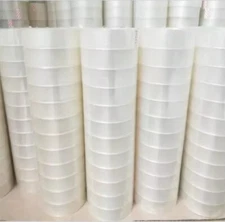 Clear Carton Sealing Packing Tape Box Shipping - 48mm x 110yd x 2mil