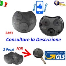 Telecomando RICAMBIO 2 Pezzi SM3 3TASTI PER GUSCIO SMART Forfour Roadst