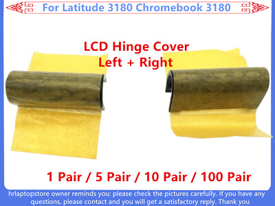 Lot New LCD Hinge Cap Cover Left + Right For Dell Latitude 3180 Chromebook 3180