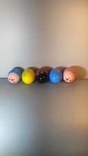 Lot 5 Wooden Percussion Egg Maracas Toy Shaker Wooden.