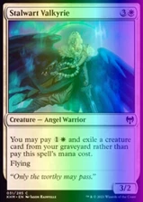 MTG Magic the Gathering Stalwart Valkyrie (31/551) Kaldheim LP FOIL