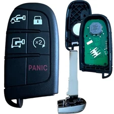 For 2022 2023 2024 RAM ProMaster 1500 Smart Remote Key Fob 7FF25LXHAB