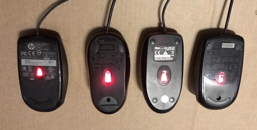 Logitech/HP PC USB Keyboards, USB PC Mice + Maplin Mouse Mats. Job Lot 9 Items. - Afbeelding 4 van 24