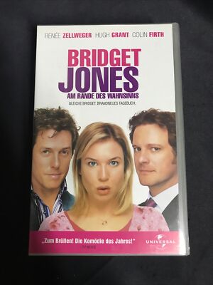 Bridget Jones - Am Rande des Wahnsinns - VHS Video Kassette Zustand Gut @801