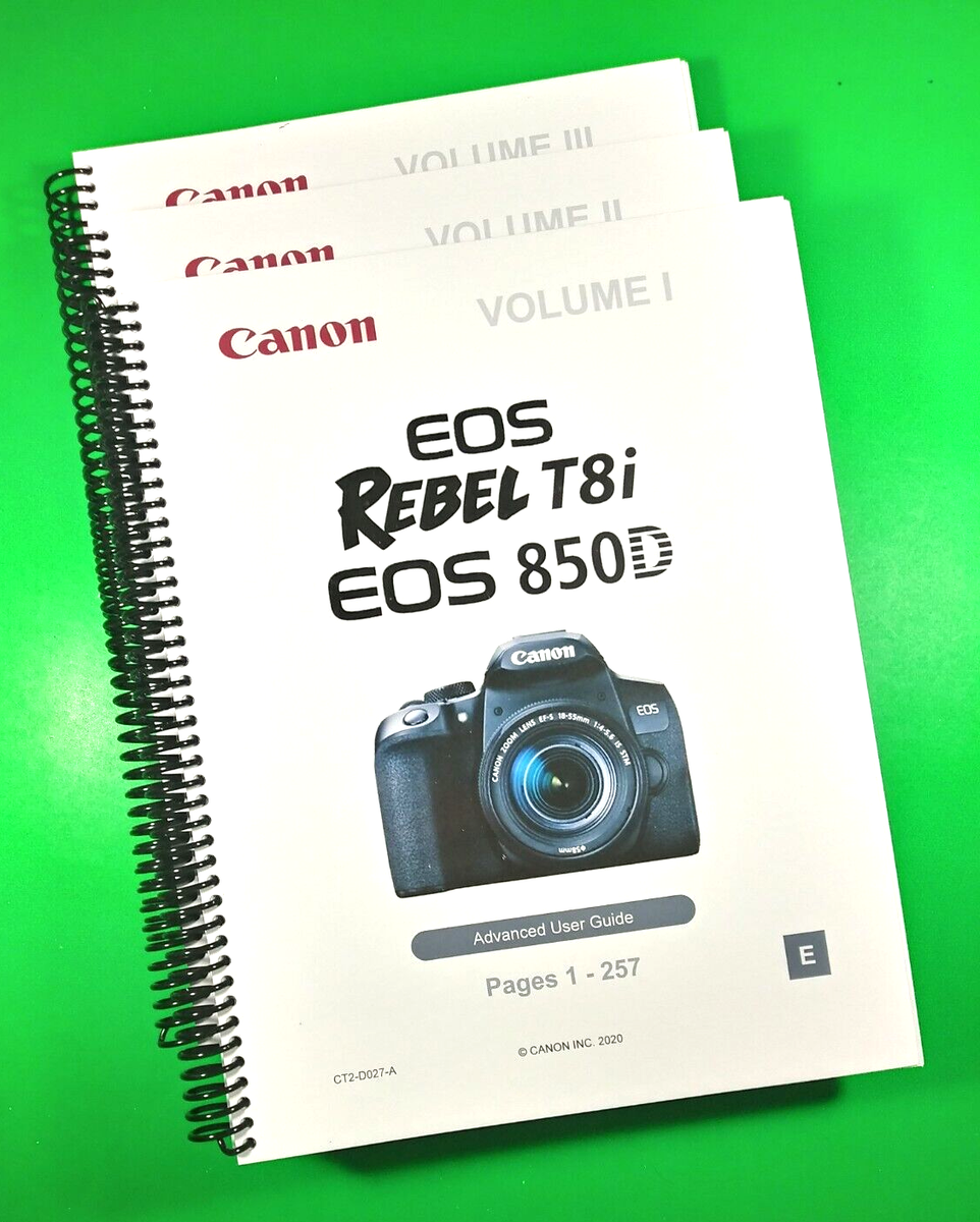 Canon T8i Canon 850d Specs Owners Manual For Canon EOS 850D Rebel